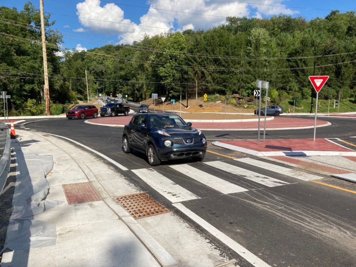 Roundabout opens on McLaughlin Run Road in Upper St. Clair The Almanac